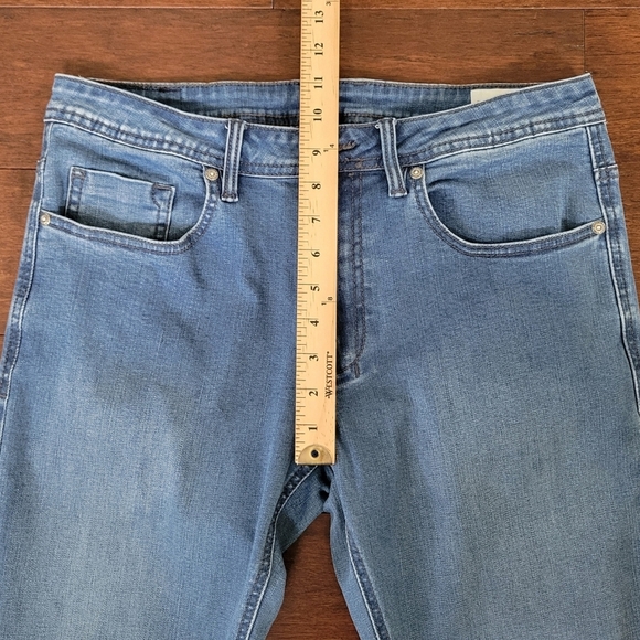 Buffalo David Bitton Jeans Men's 32x30 Blue Adam Slim Straight Stretch Denim - Picture 7 of 8